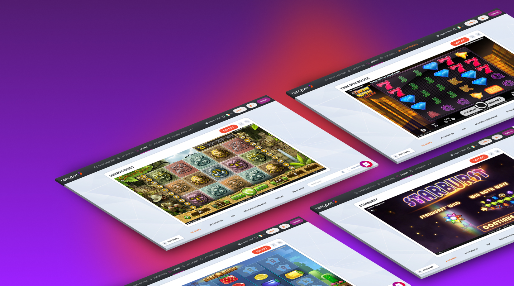 De beste NetEnt slots op Tonybet