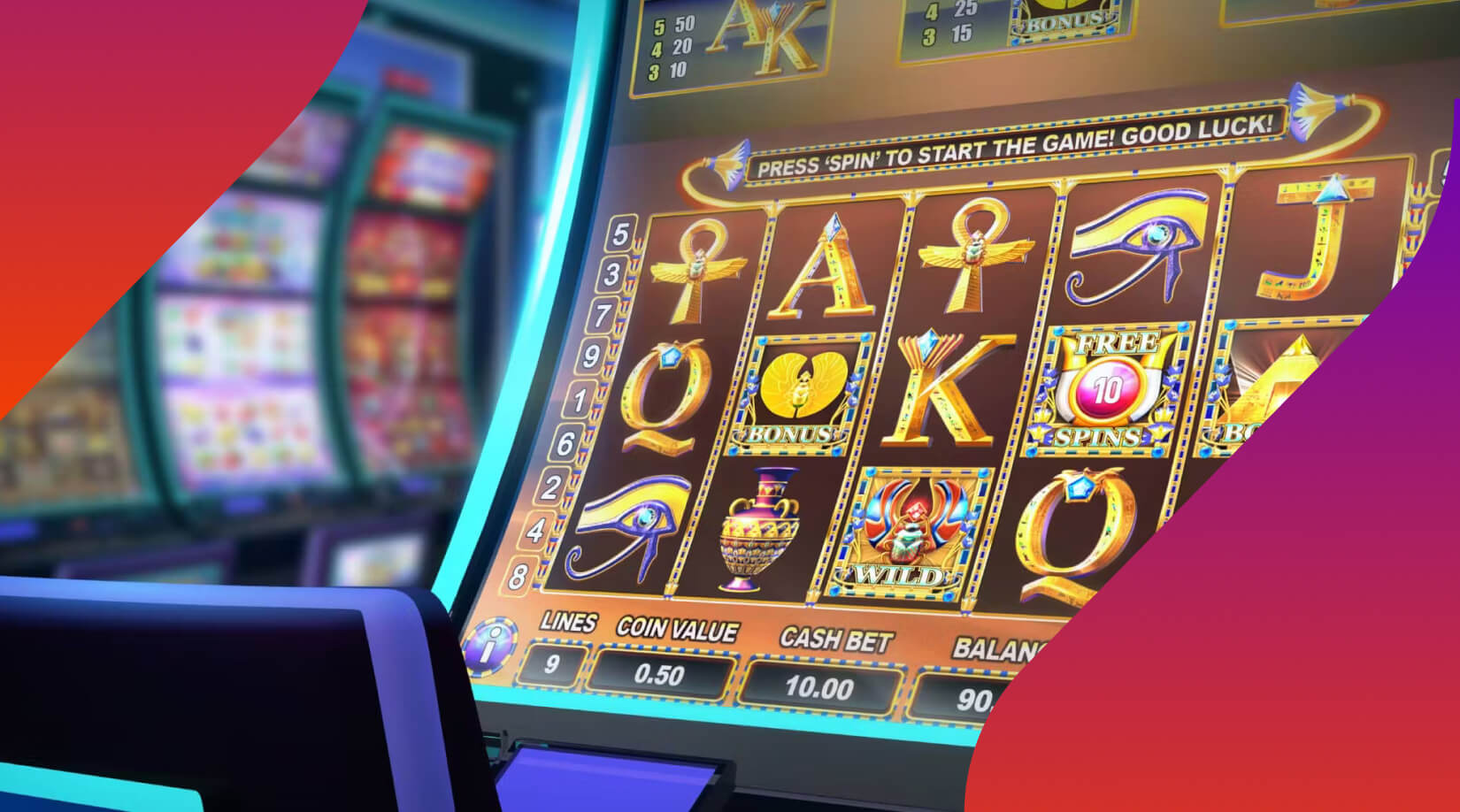 Egyptische slots: reis terug naar het oude Egypte