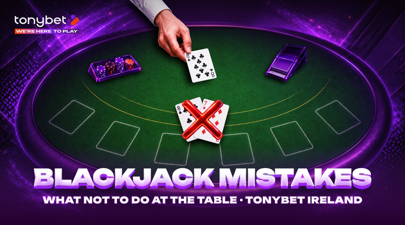 Veelgemaakte blackjackfouten van beginners en hoe je ze voorkomt